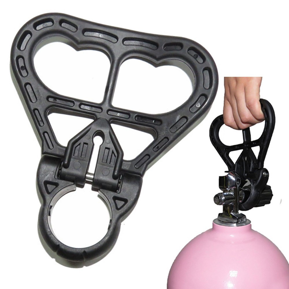 Easy to Use Dive Tank Handle for Comfortable Transportation of Air Bottles