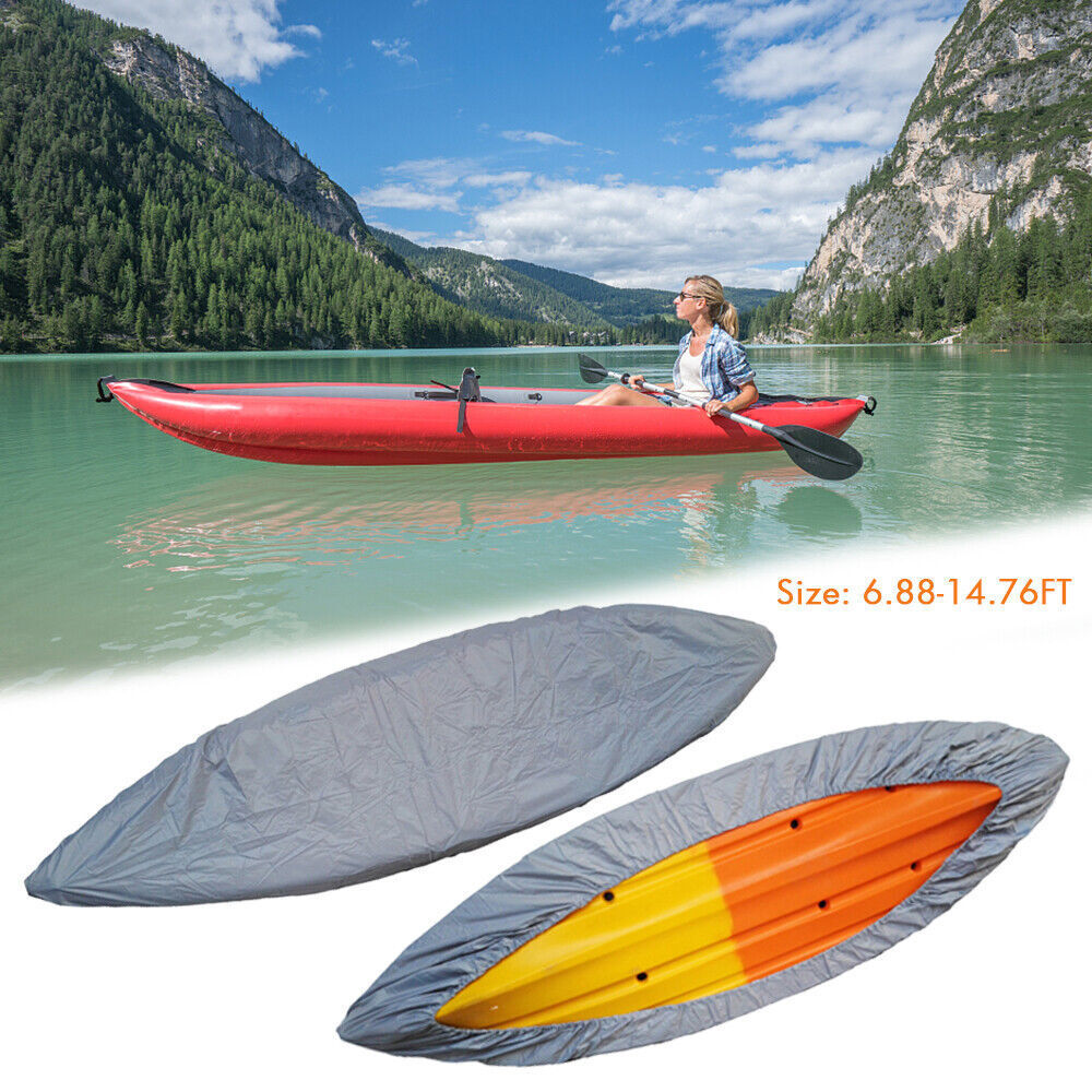 Heavy Duty Kayak Cover Waterproof Ultra Strong Canoe Storage Dust Cover