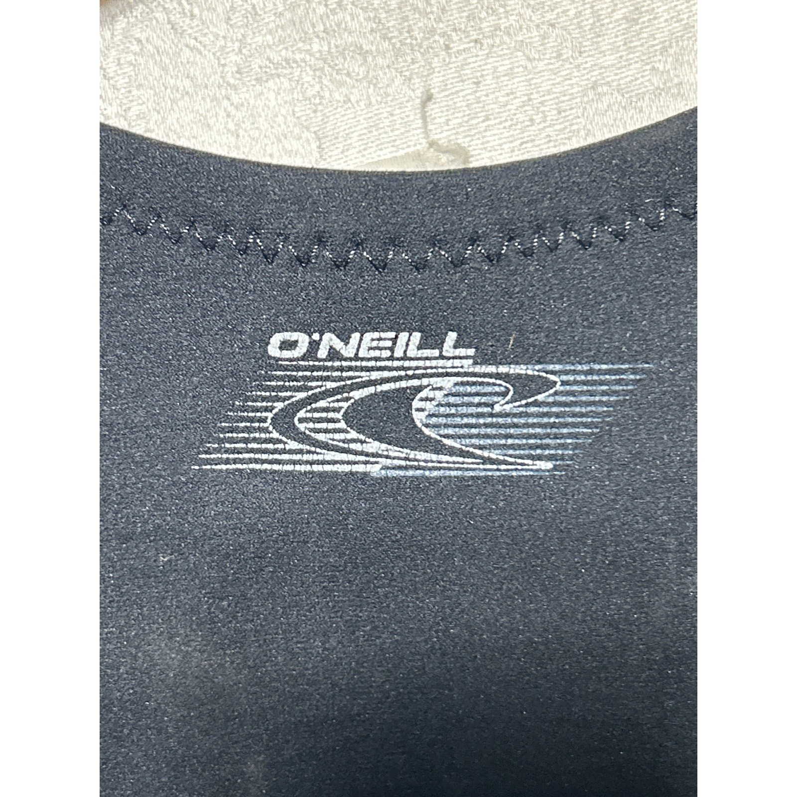 O’Neill Full Wetsuit Black Gray Sleeveless Long Pants Zip Ankles