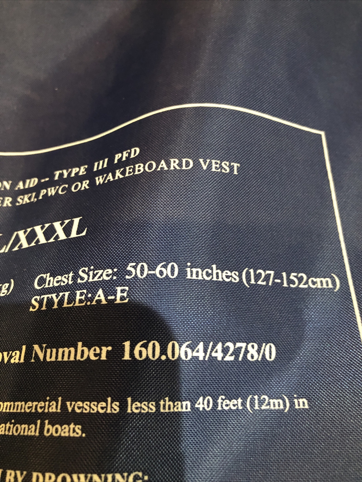 Mens Master Sportsman Type III Flotation Aid-XXL/XXXL-Over 90 Lb