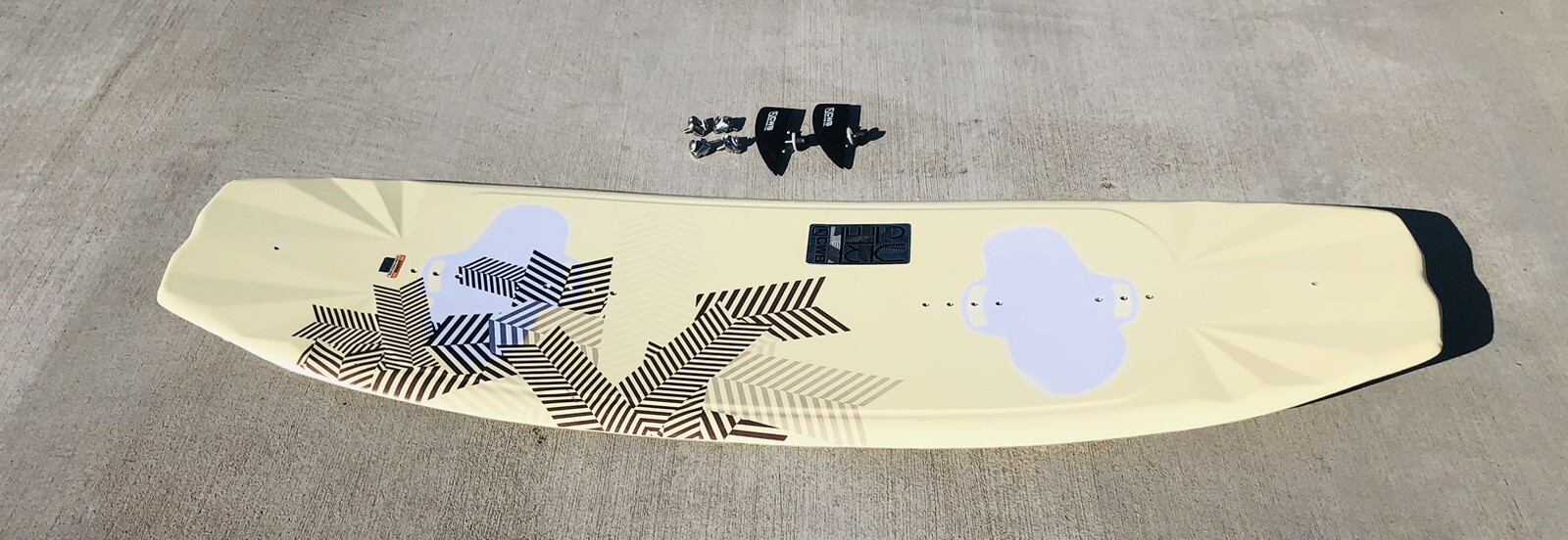 CWB Board Company Pure Wakeboard 134 cm Board Only With CWB Skater 1.9” Fins