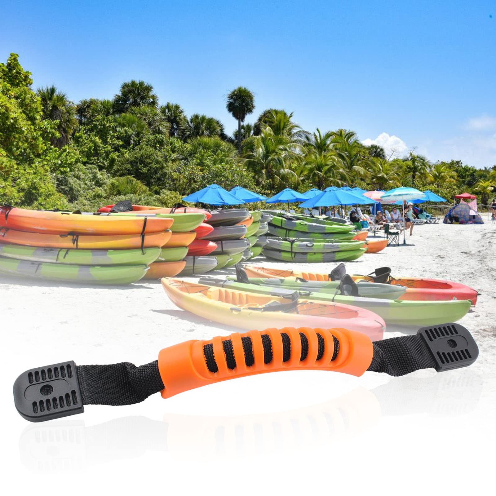 Kayak Carry Handles – Side Mount Replacement with Plastic Buckle for Paddle,