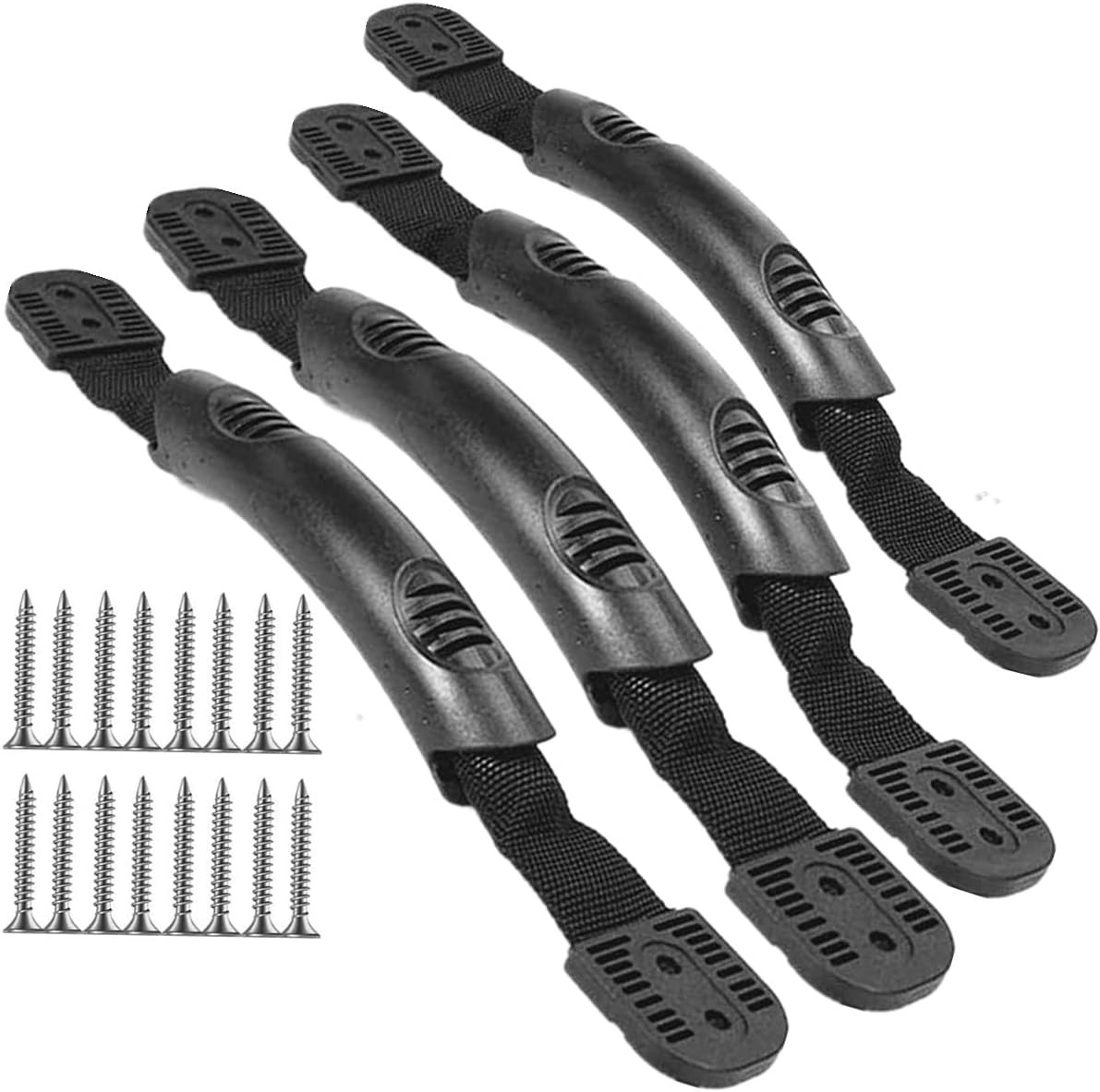 Kayak Carrying Pull Handle 4 Pack Kayak Replacement Handles with Screws |