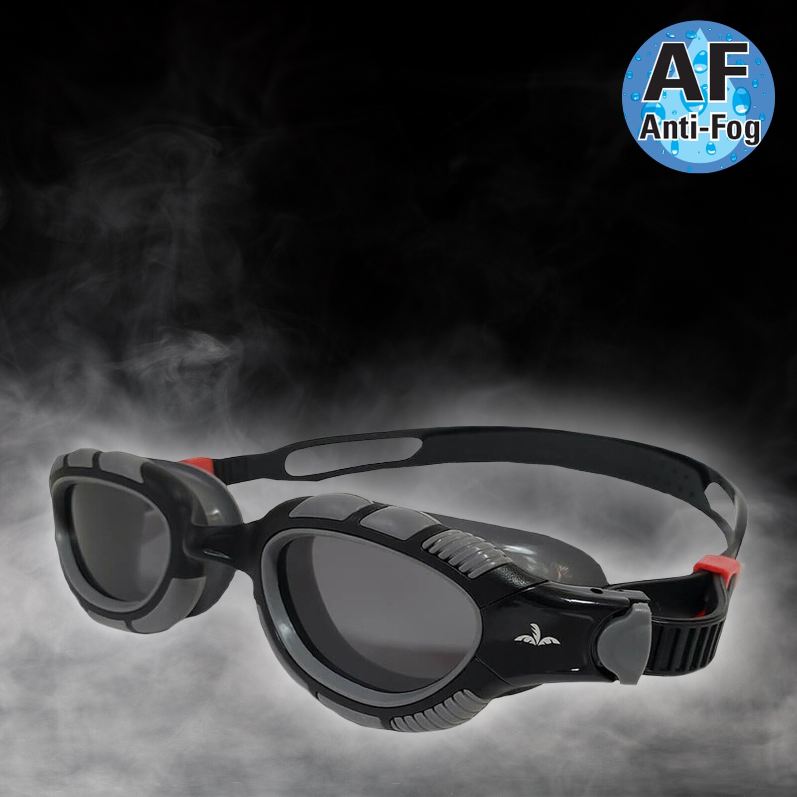 Polarized Swimming Goggles Adult Anti Fog UV Protection Open Water Swim Glasses