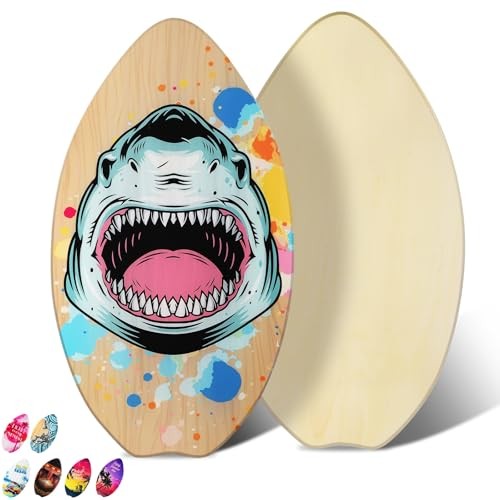 Skimboard 35 inch Skim Board for Kids Adults Yellow