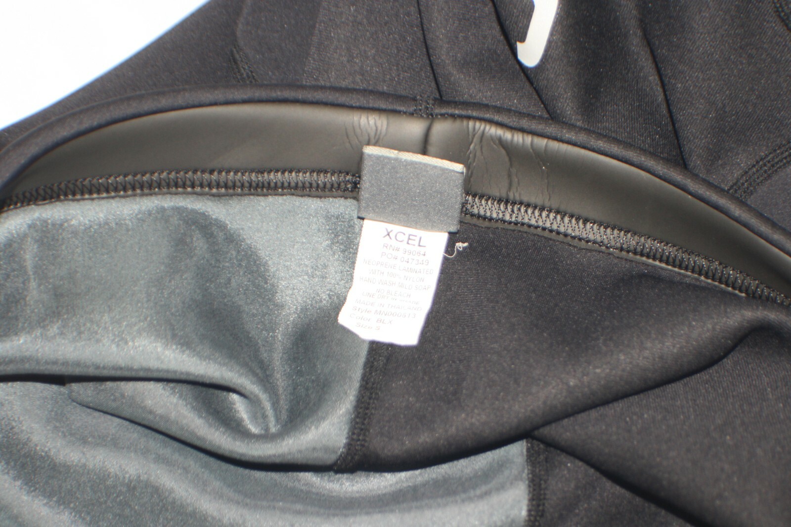 XCEL Neoprene Black Wetsuit Top Shirt Xcelerator UltraFlex 1.0/0.5 Sz S Unisex