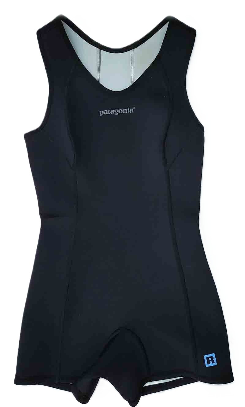 Patagonia Sleeveless Shorty Wetsuit Black Regulator Neoprene Size 6