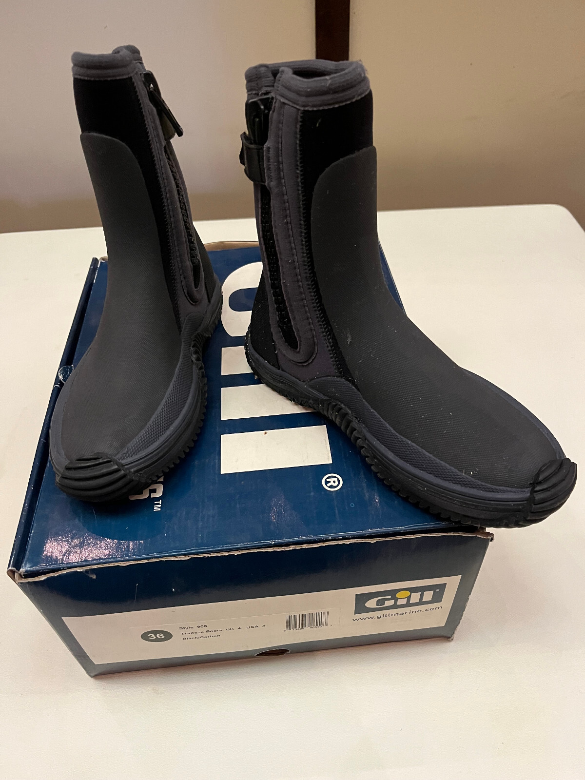 Gill Dinghy Sailing Boat Deck Neoprene Ankle Boots Men’s Size 4 US/UK, 36 Euro