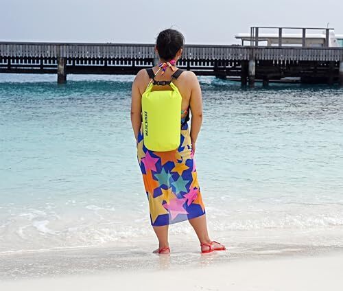 Floating Waterproof Dry Bag Backpack 5L/10L//30L/40L, Roll 20L Bright Yellow