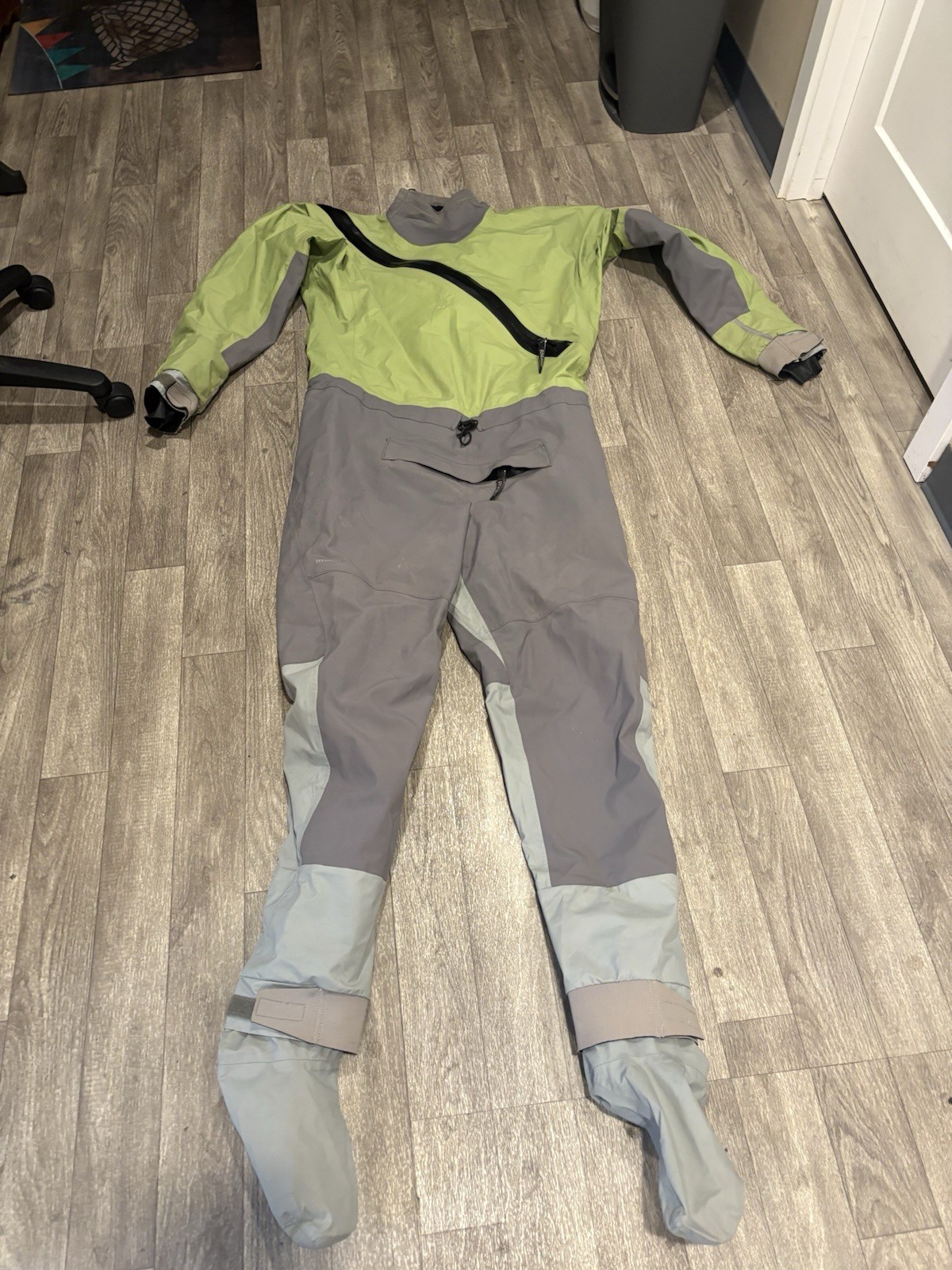 Kokatat Hydrus Drysuit Green/Gray Adult Size XL