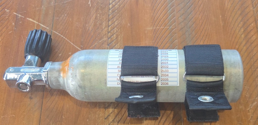 SubGravity Argon Bottle Strap Canister Light Strap Butt Strap