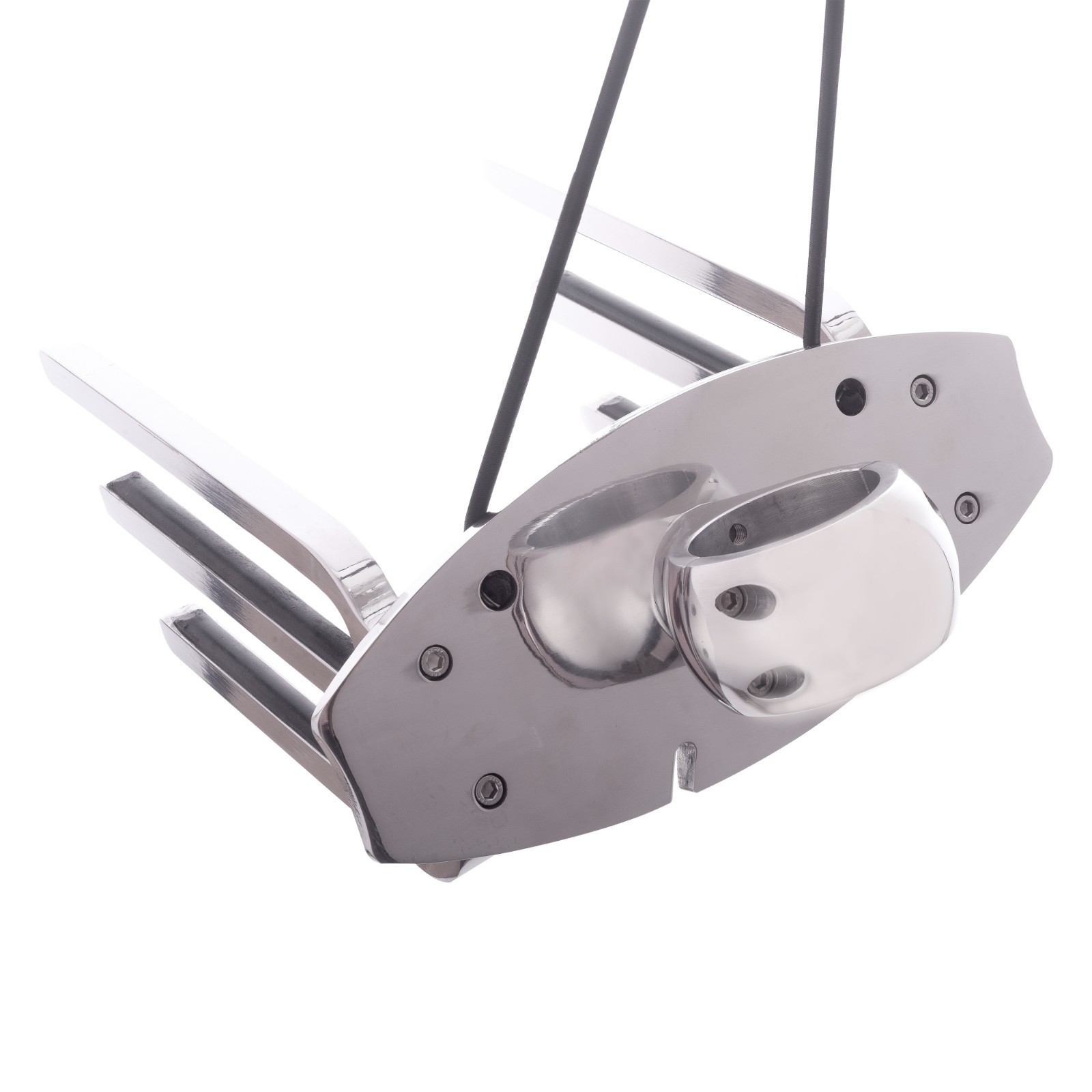 Reborn Polished QR Wakeboard Tower Rack Fit Vertical To Horizontal Tube + Cover