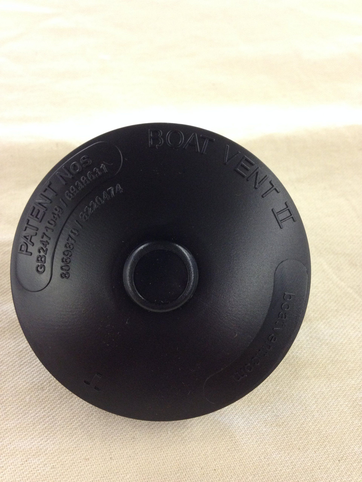 1 Pack – Boat Vent Cap 2 for Cover Black