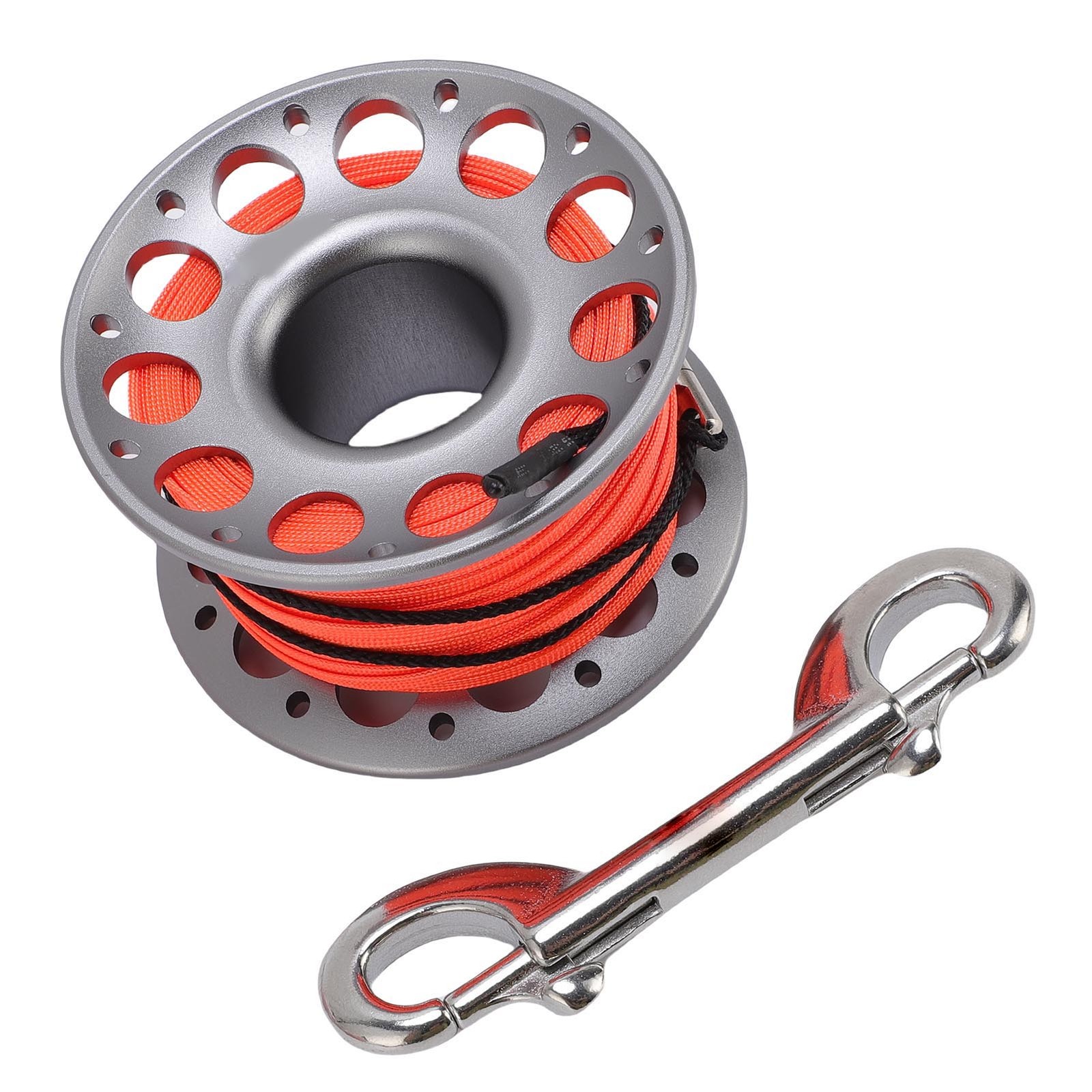 1 Piece 30m Scuba Diving Reel Lightweight & Durable For Divers Aluminum For CHU