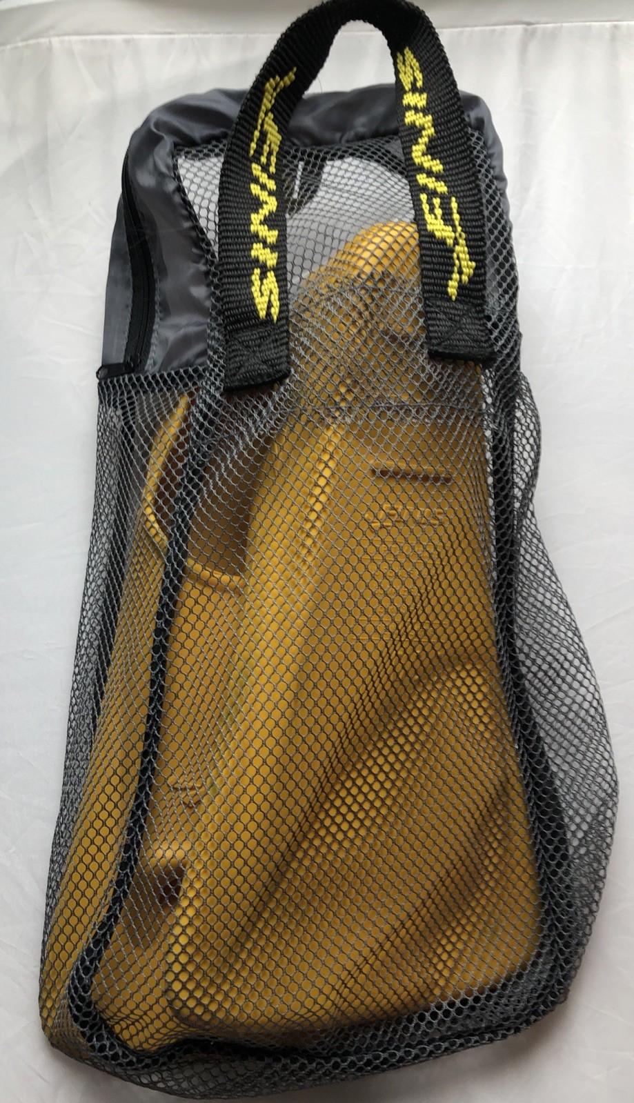 VINTAGE FINIS Zoomers Gold Swimming Fins Size D Sz (5.5-7 Men’s) (6.5-8 Women’s)