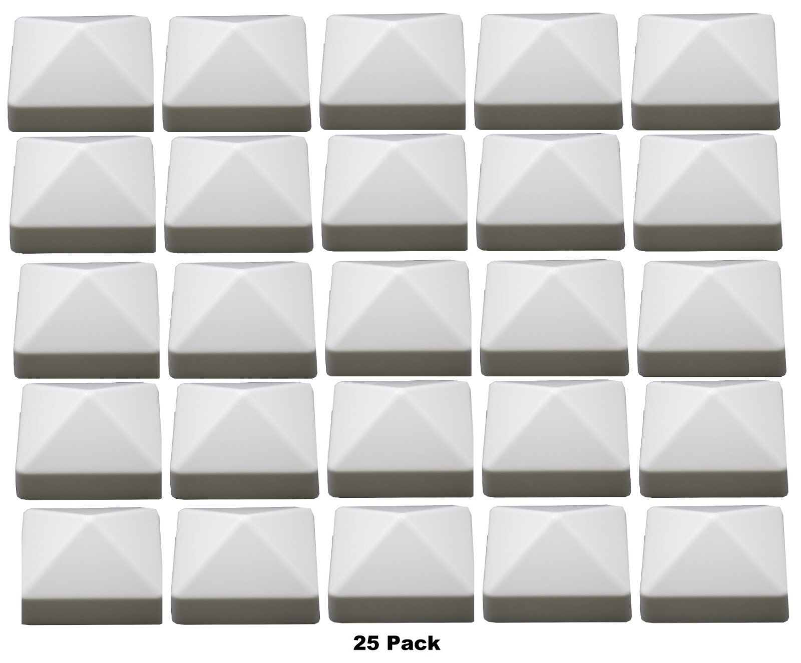 6×6 (5-7/8″ x 5-7/8″) Square Pyramid Style Cap Boat Dock Pylon Piling Cap Cover