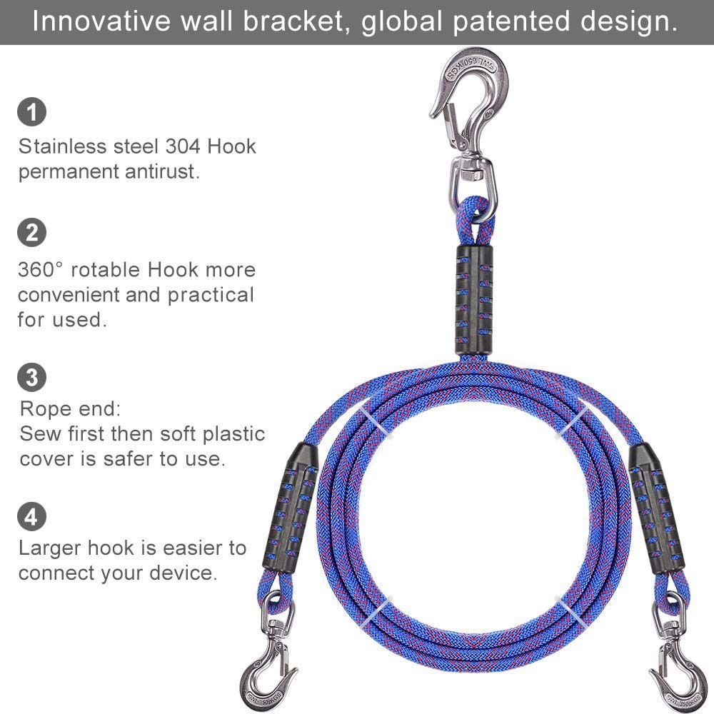 Boat Tow Harness 24 Ft 2800 Lbs Load Capacity – Perfect for Tubing, Water Skiing