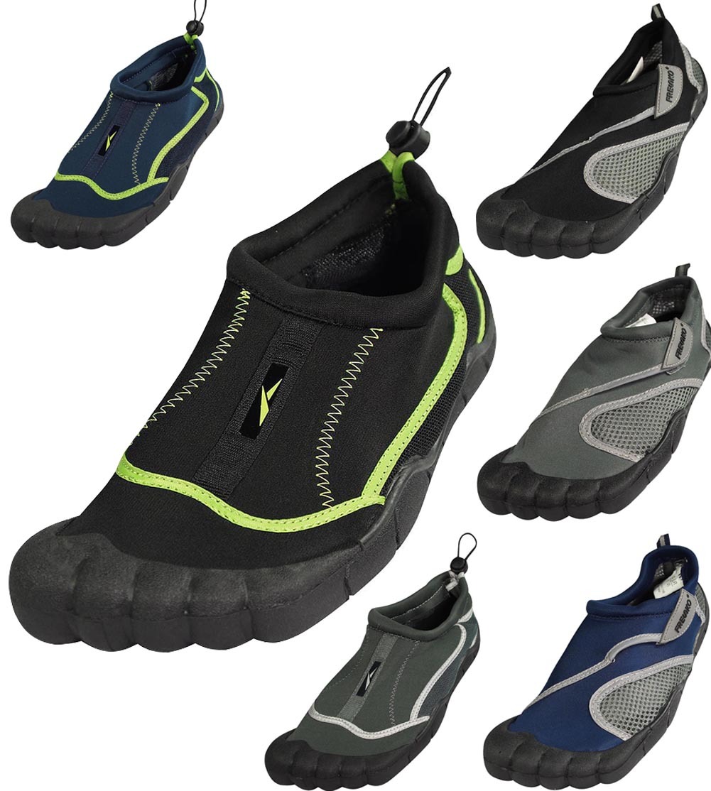 Mens Water Shoes Aqua Socks Surf Yoga Exercise Pool Beach Dance Swim Slip On NEW