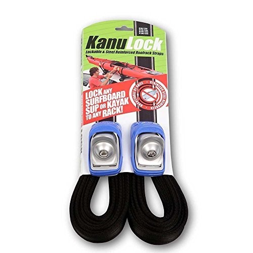 FCS Lockable Tie Down Straps for Canoe Kayak Transport