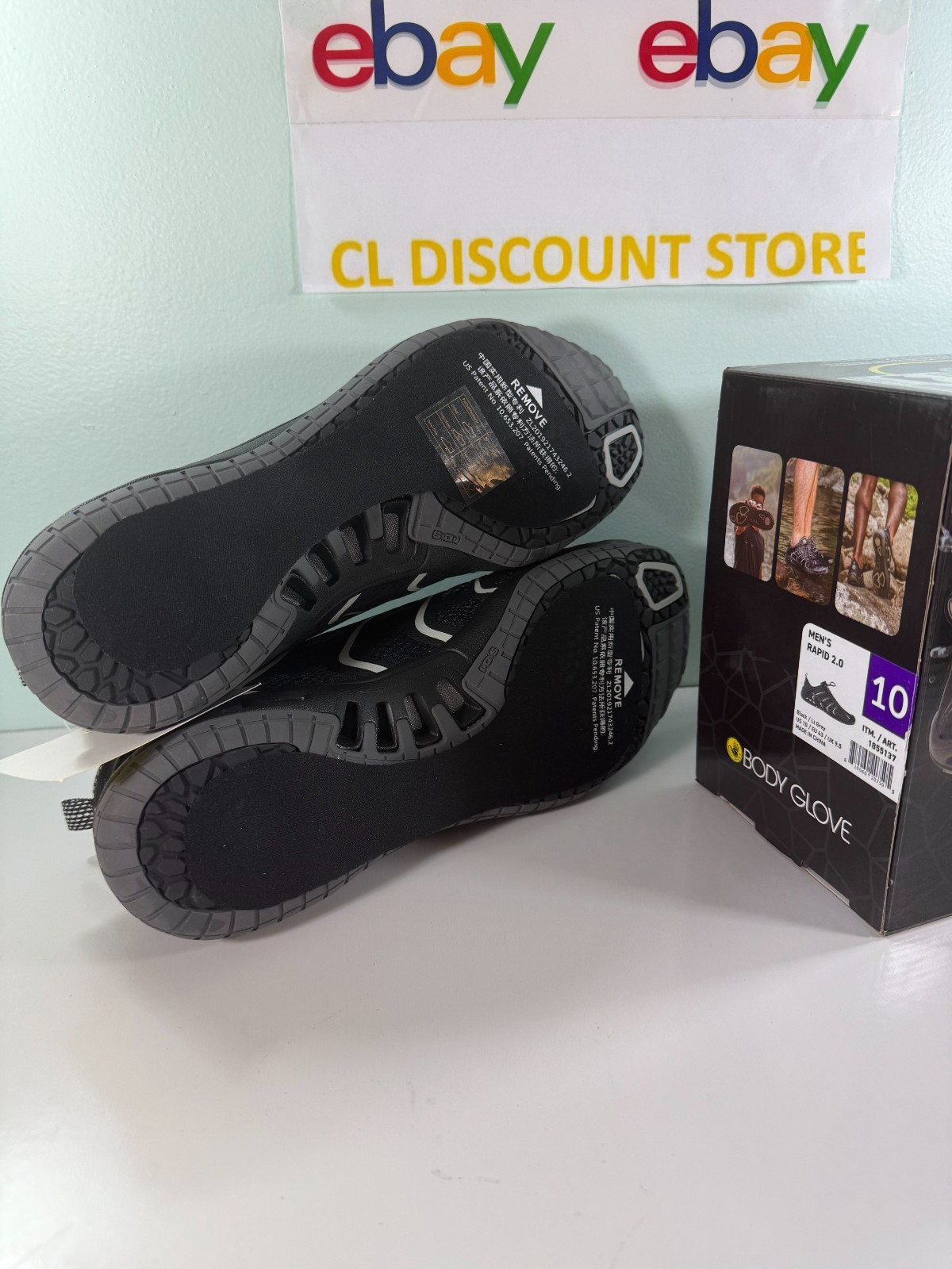 BODY GLOVE Men’s Dynamo Rapid Water Shoes Sports Beach – Black – FREESHIP