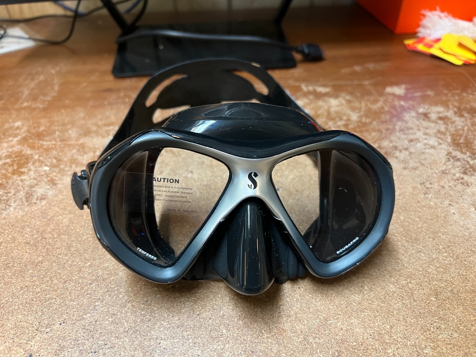 Scubapro Spectra Mini Mask – Black/Silver – Returned