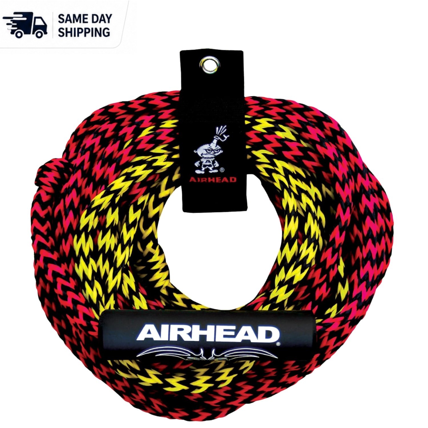 UV Resistant 60 ft Tow Rope for 1-4 Person Tubes, Up to 4,100 lb Break Strength