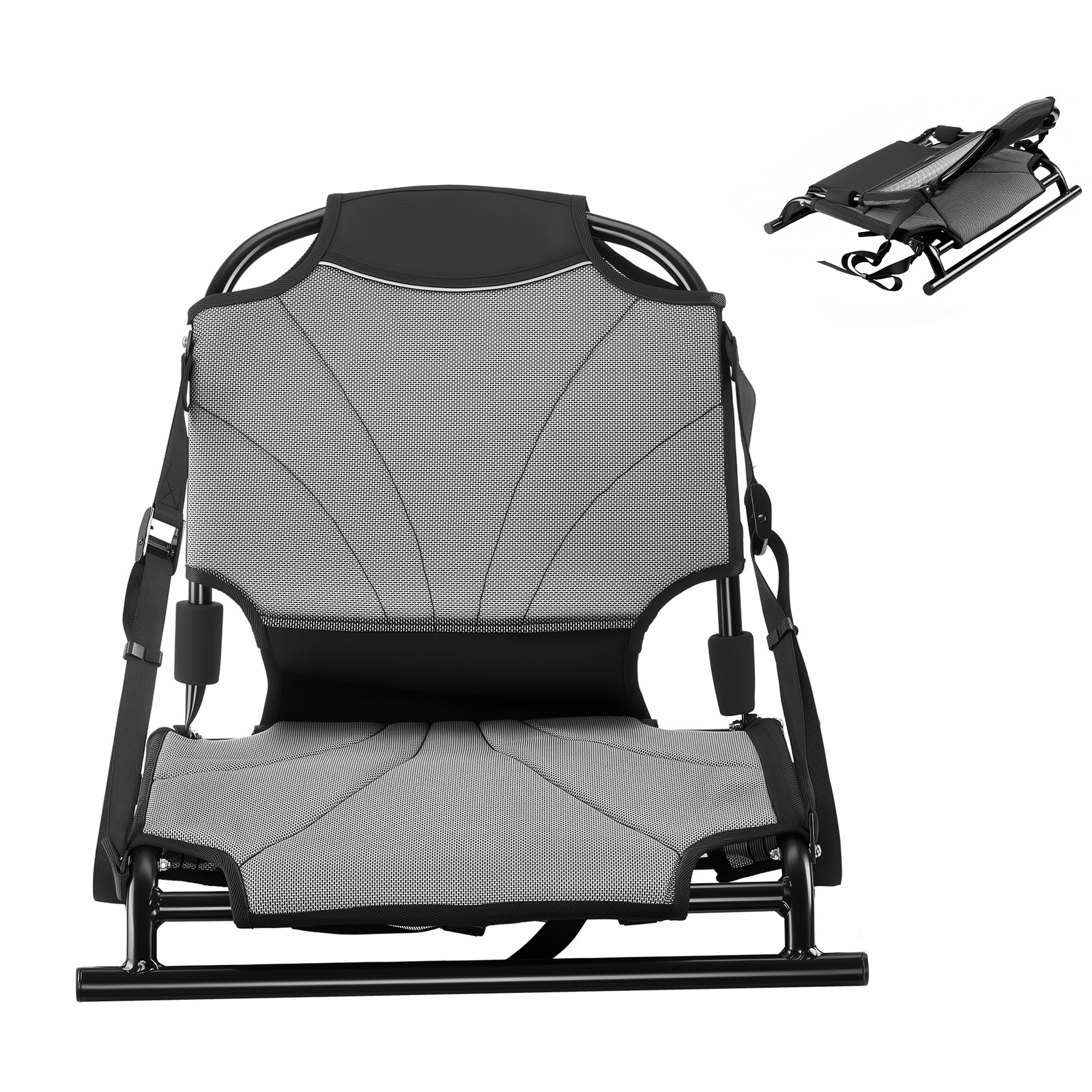 Uimoso Folding Kayak Seat Breathable Boat Seat for Rafting Inflatable Kayak Fish