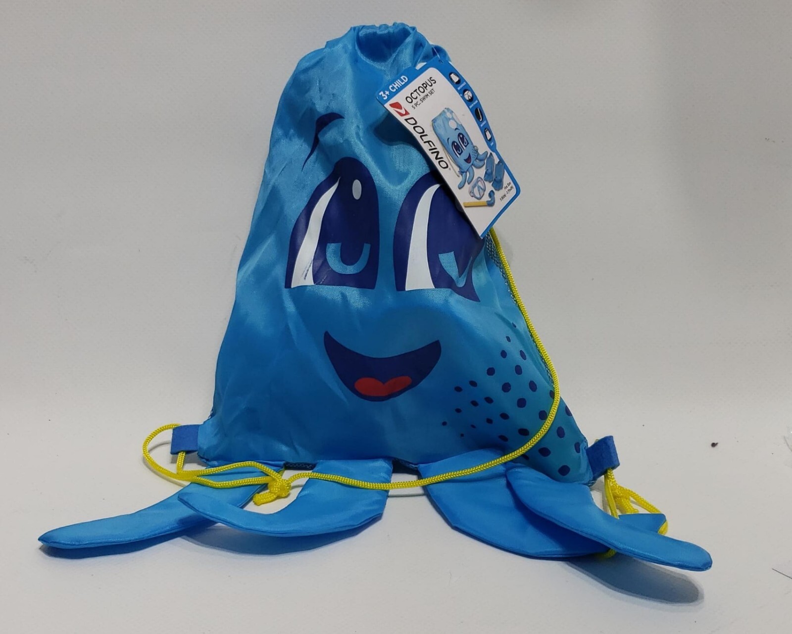 Dolfino Octopus Unisex 5 Piece Dive Set for Children, Blue Ages 3+