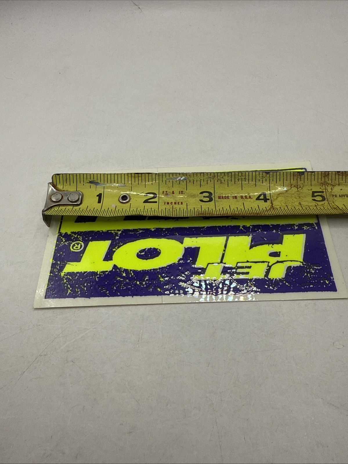 NOS Vintage Jet Pilot Jet Ski PWC Decal Sticker 1980s / 1990s Kawasaki Yamaha