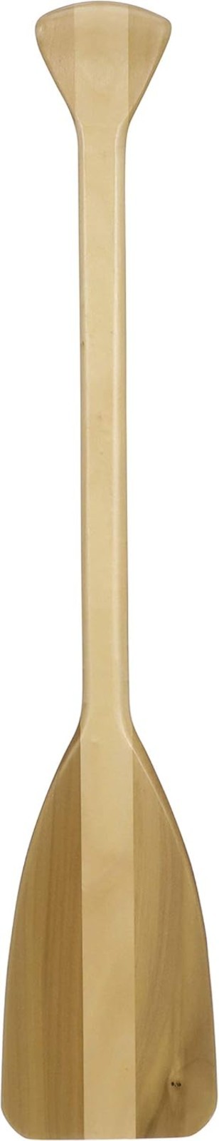 Durable Wooden Paddle for Canoes, 2.5 ft Design, Ergonomic Handle for Boating