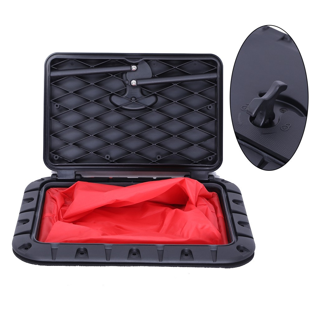 1piece Marine Deck Plate Square Hatch for pull Out Handle Hatch For