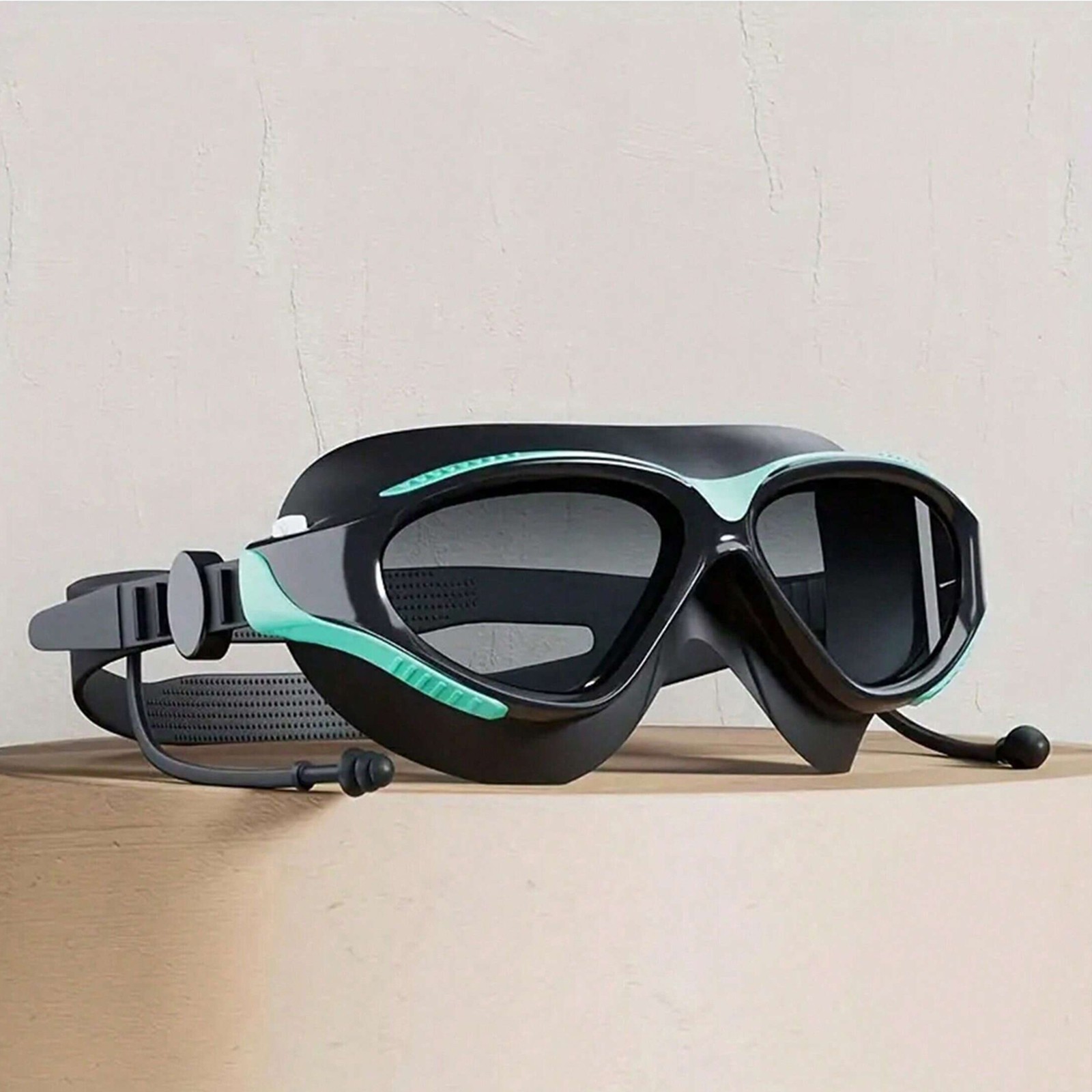 Wide View Clear View Swimming Goggles for Adult, Anti-Fog UV Protection No Leak