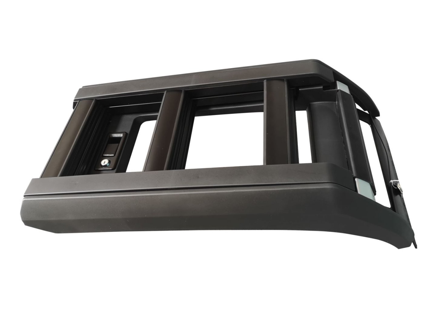 For 2020-2026 LR Defender 110 Matte Black Side Access Liftable Ladder Roof Step