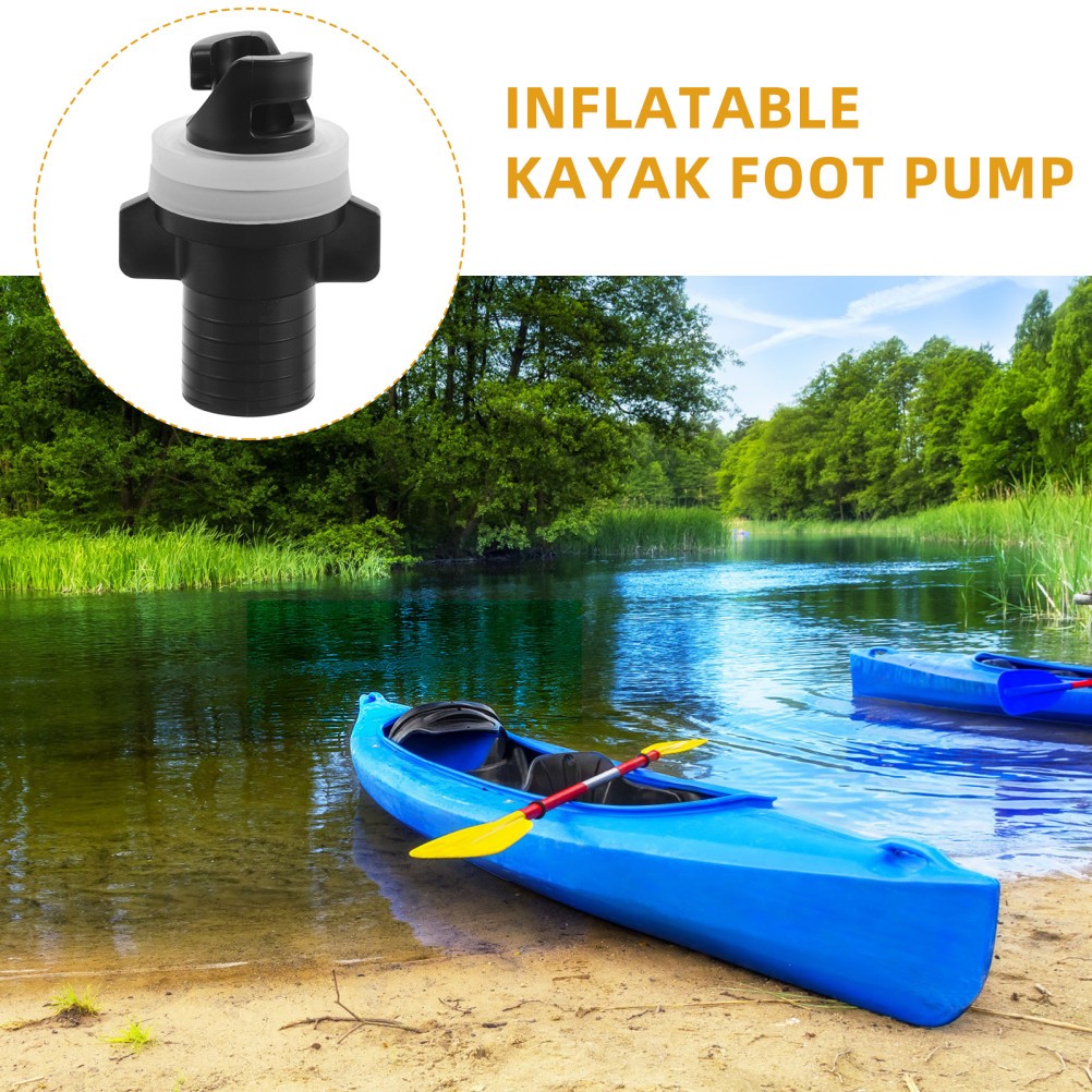 Inflatable Kayak Pump Adapter Boat Drain Plug Air Valve Nozzle Pumps