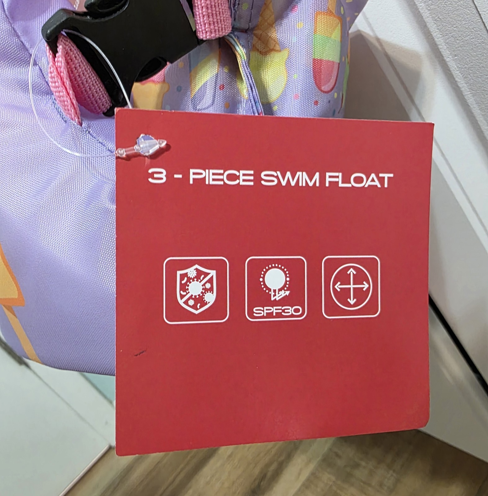 Lifeguard Brand 3 Piece Swim Float Set For Child 33-55 Lbs