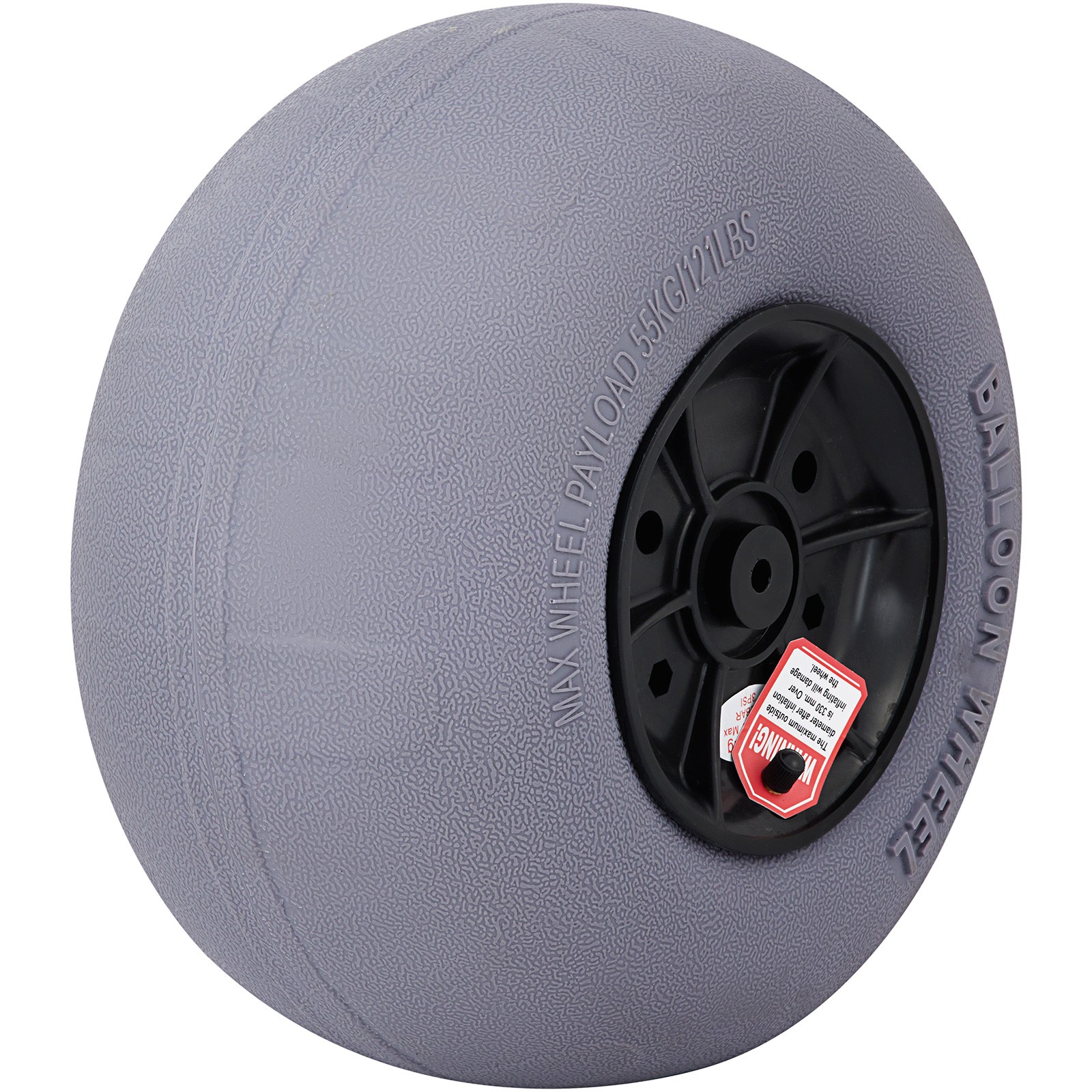 Beach Cart Replacement Wheels 13″ Big Balloon Tires Axle and Hardware Included