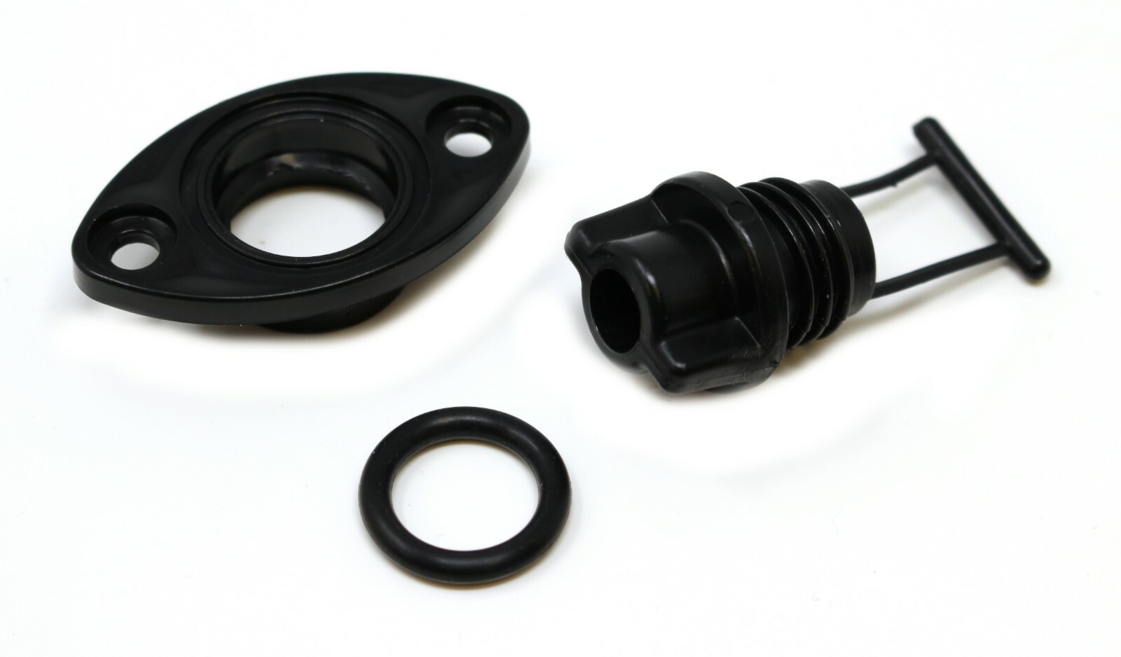 Universal Kayak Plastic Drain Plug & Base Kit for Pelican / Lifetime Kayaks