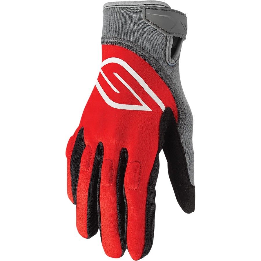 SLIPPERY CIRCUIT WATERCRAFT GLOVES PWC JET SKI BEACH BOAT RED/CHARCOAL MENS 2XL