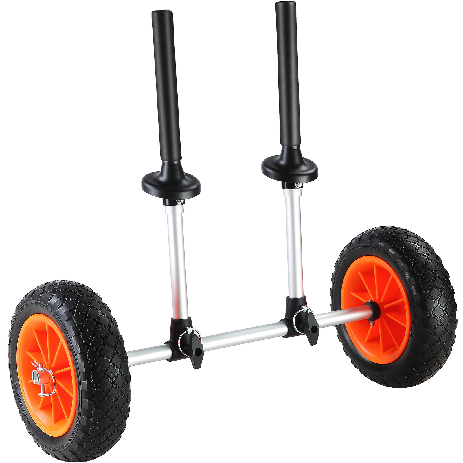 VEVOR Adjustable Kayak Cart Canoe Boat Carrier 280lbs Load with 10” Solid Tires