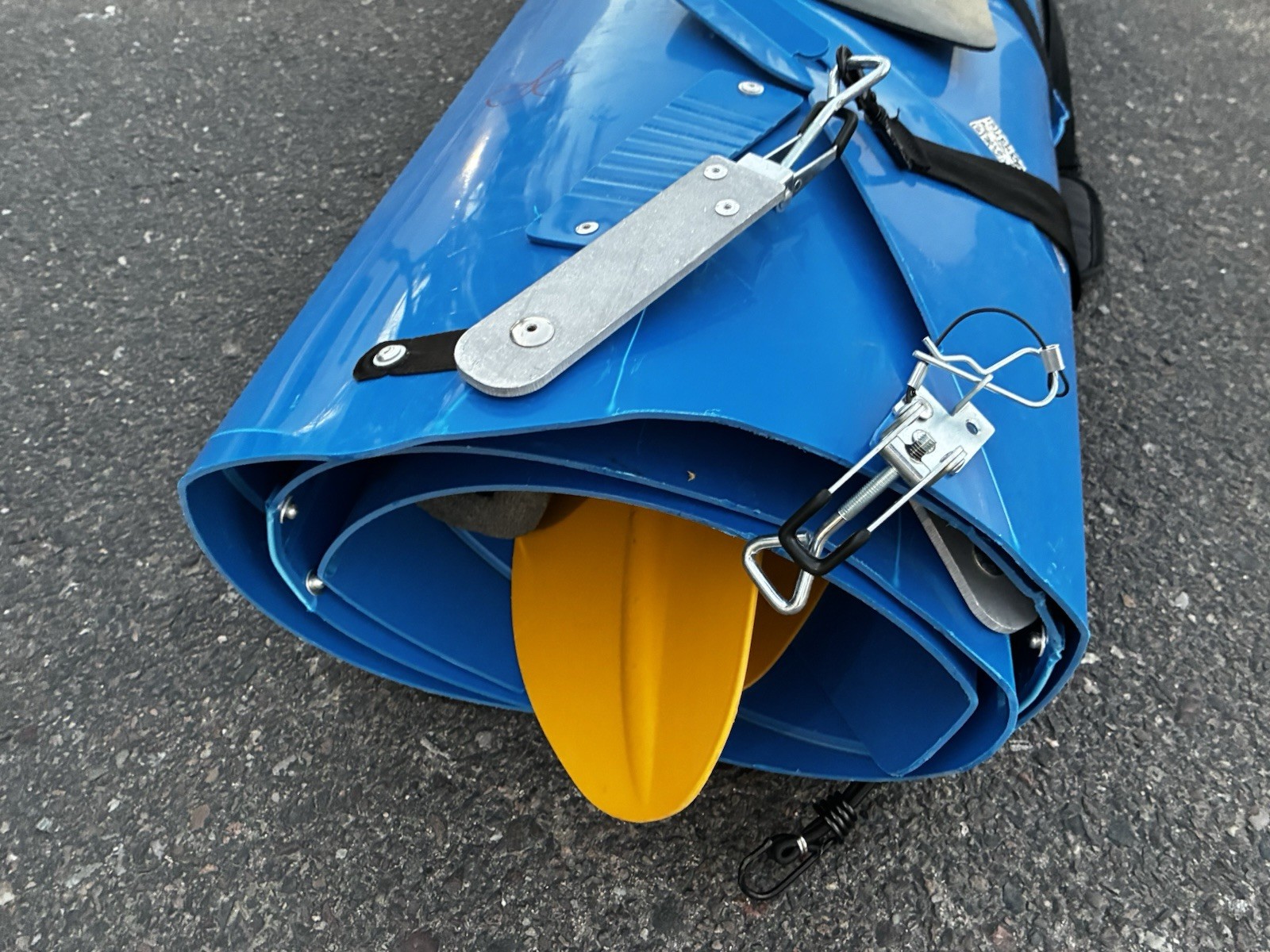 Tucktec Folding Kayak, 10′, CAP 300 lBS 2025 Blue