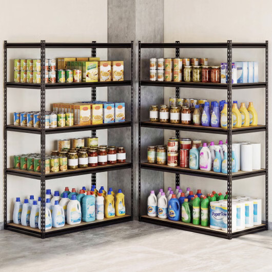 5-Tier Garage Shelving Unit 2200 LBS Heavy Duty Adjustable Utility Rack-Set of 3