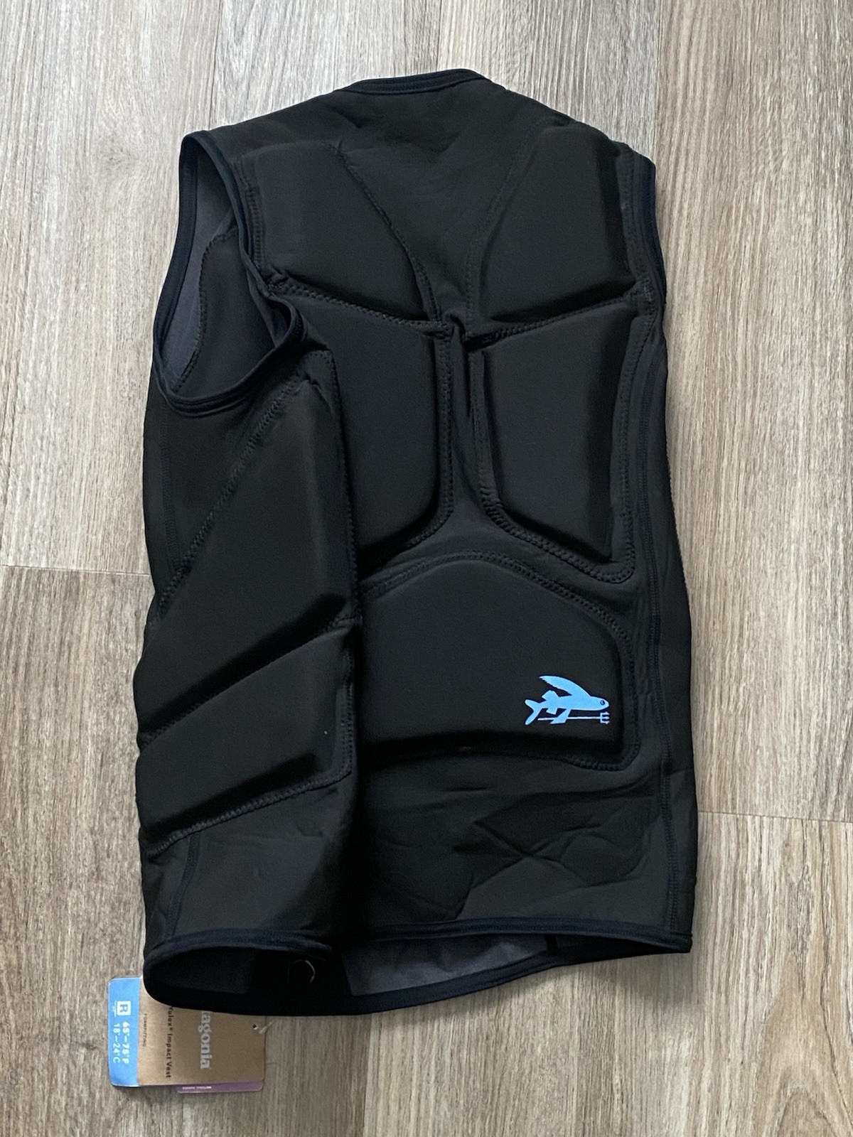 Patagonia Men’s Black Aqua Solvent Free Stretch Yulex Impact Vest Size L NEW