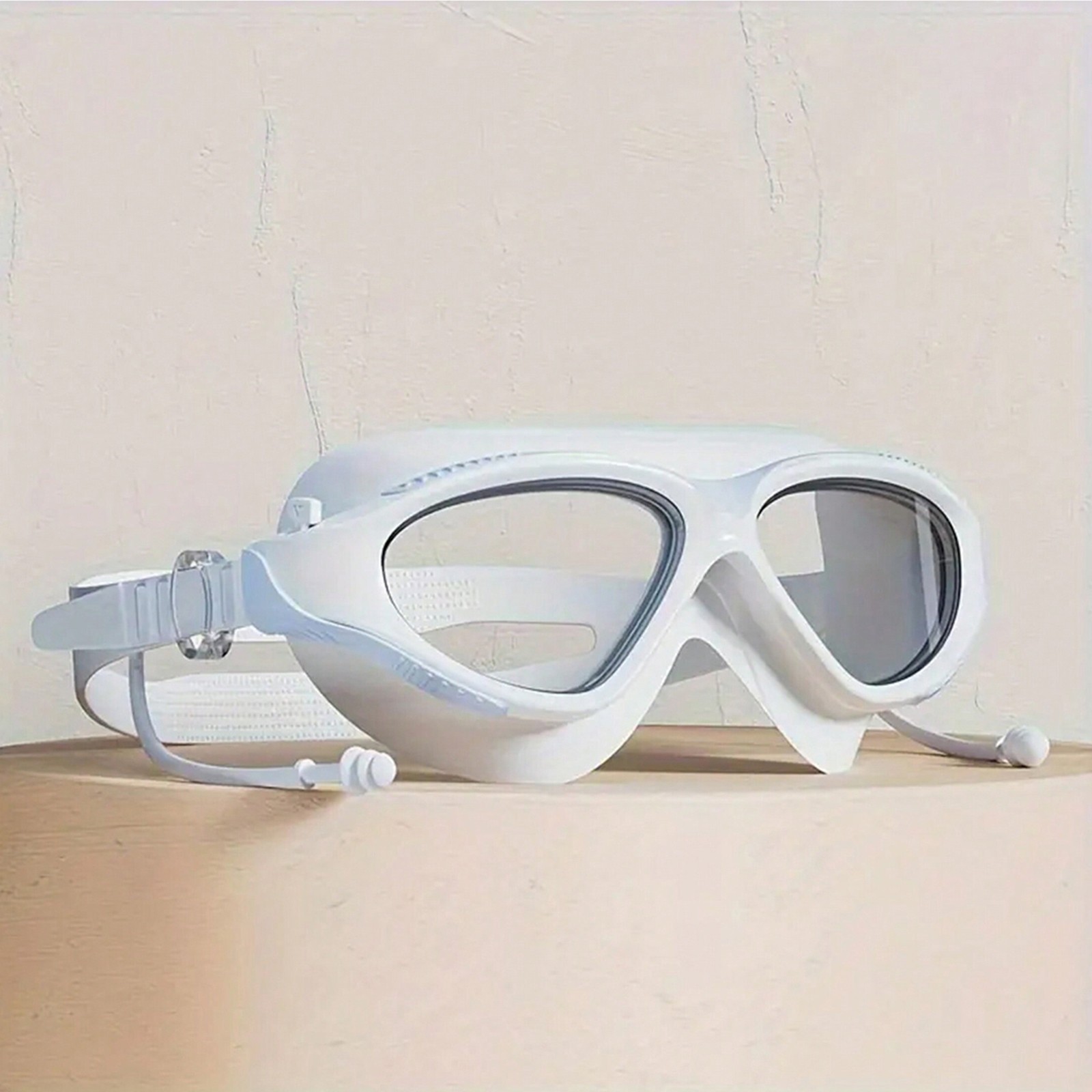 Wide View Clear View Swimming Goggles for Adult, Anti-Fog UV Protection No Leak
