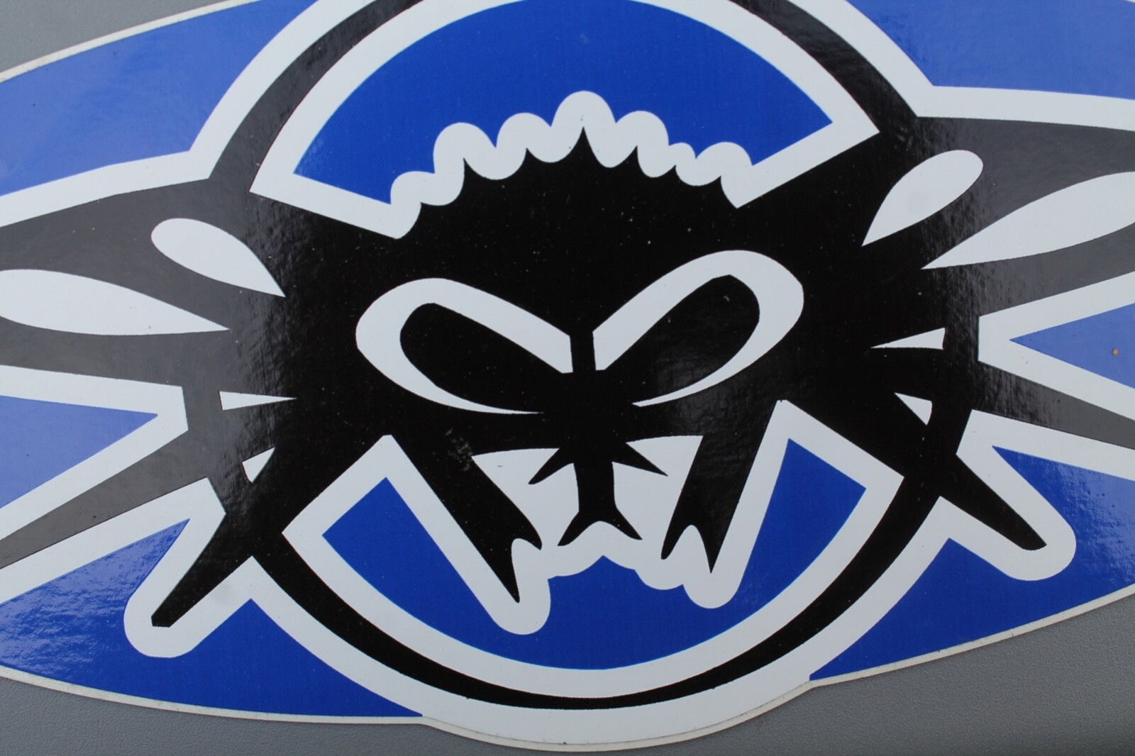 BLACK FLYS Eyewear White Blue Black Original Vintage SUNGLASSES Surfing STICKER
