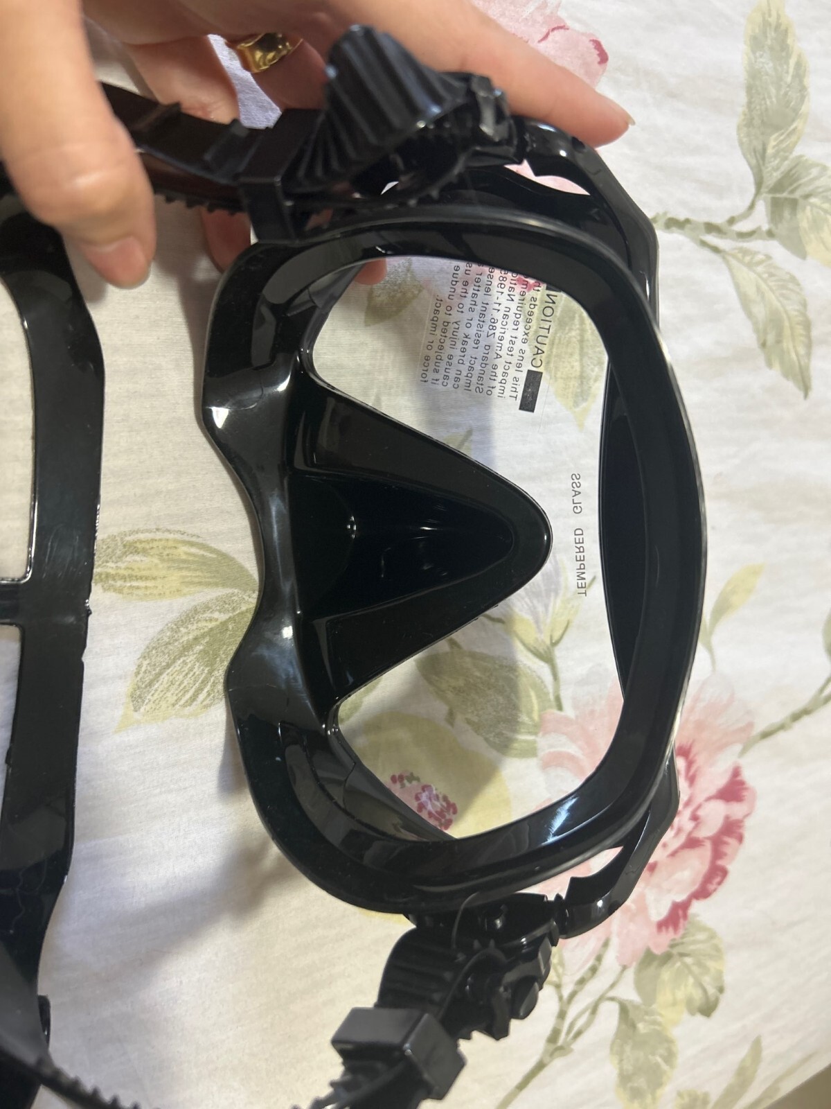 Adult Tempered Glass Diving Set Scuba Anti-Fog Goggles and Snorkeling Mask Tube