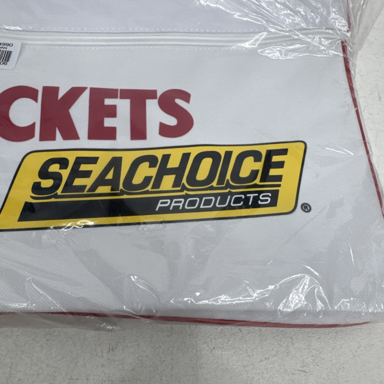 Heavy-Duty 6-Capacity Life Jacket, Nylon Storage Bag w/Carrying Handles,White