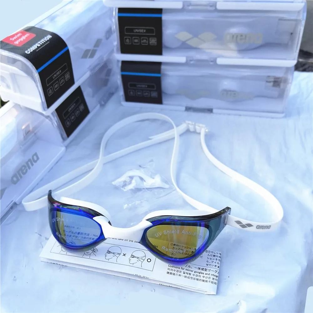 Professional Racing Swimming Goggles Anti Fog UV400 Waterproof Competition Train