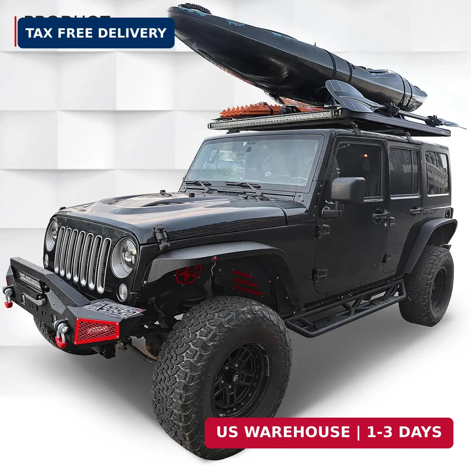 Steel Maximum Load 300 lbs Roof Rack Bars Kayak Cargo Carriers Crossbar roof Rac
