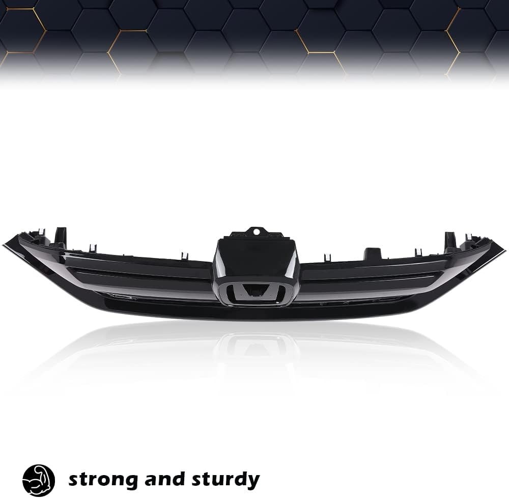Front Upper Grill Grille Compatible with Honda CR-V 2020 2021 2022 71121TLAA60
