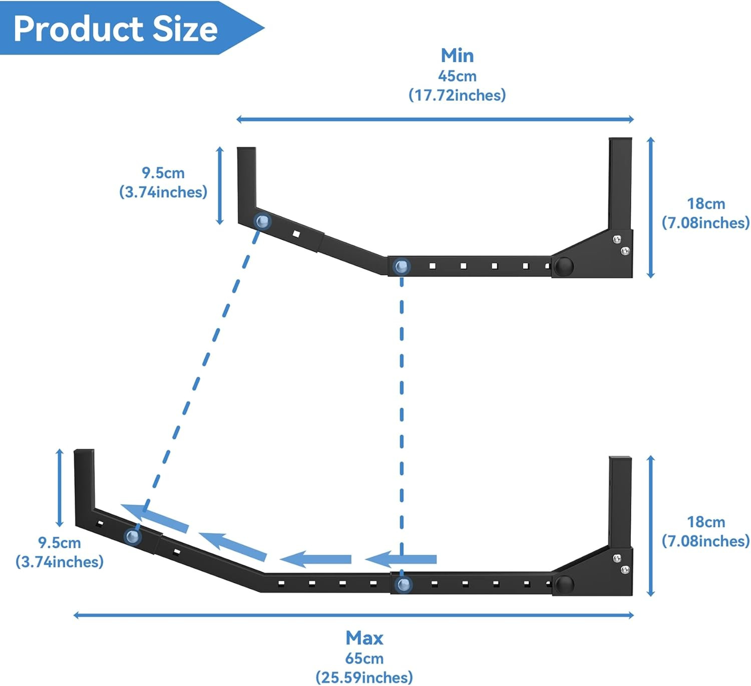 Wall Mount Kayak Hangers Kayak Storage Rack for Kayak,Surfboard,Skiis, Snowboard